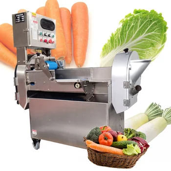 Multifuncional cortador de vegetais, pepino, cenoura, repolho, cebola cortador elétrico de corte e trituração da máquina